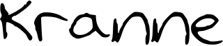 Kranne Font
