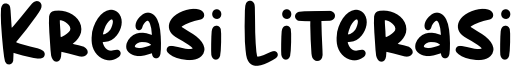 Kreasi Literasi Font