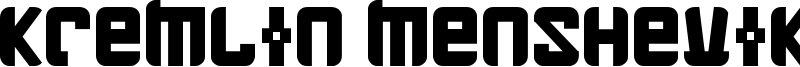 Kremlin Menshevik Font