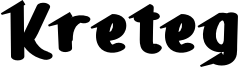 Kreteg Font