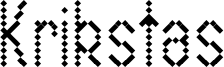 Krikstas Font