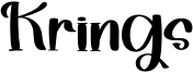 Krings Font