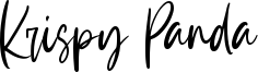 Krispy Panda Font