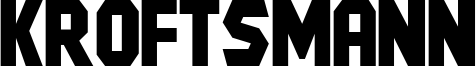 Kroftsmann Font