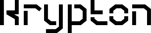 Krypton Font