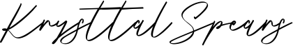 Krysttal Spears Font