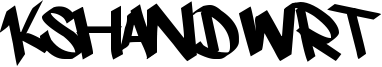 Kshandwrt Font