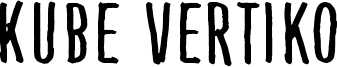 Kube Vertiko.otf