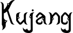 Kujang Font