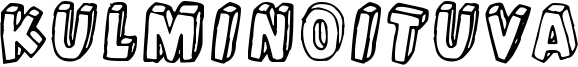 Kulminoituva Font