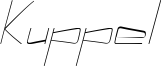 KuppelcondenseitalicKuppel.ttf