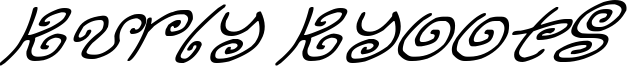 Kurly Kyoots Italic.otf