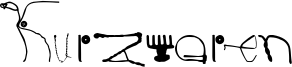Kurzwaren Font