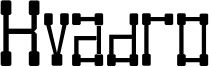 Kvadro Font