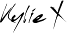 Kylie X Font