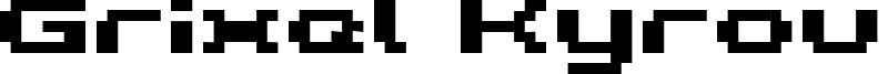 Kyrou 5 Wide Bold.ttf