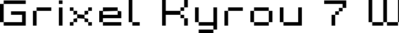 Kyrou 7 Wide Xtnd.ttf