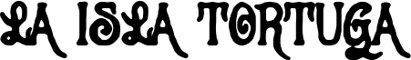 La Isla Tortuga Font