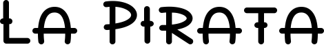 La Pirata Font