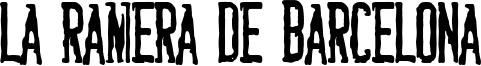 La Ramera de Barcelona Font
