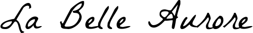 La Belle Aurore Font