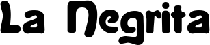 La Negrita Font