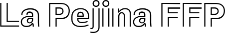 La Pejina FFP Font