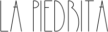 La Piedrita Font