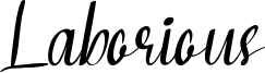 Laborious Font