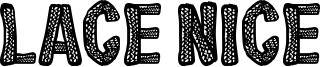Lace Nice Font