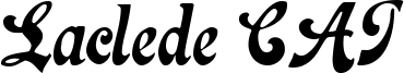 Laclede CAT Font