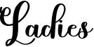 Ladies Font
