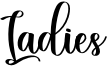 Ladies Font