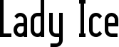 Lady Ice Font