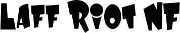 Laff Riot NF Font