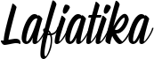 Lafiatika Font
