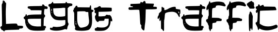 Lagos Traffic Font
