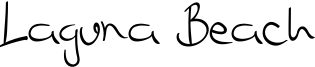 Laguna Beach Font