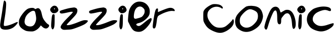 Laizzier Comic Font
