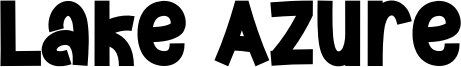 Lake Azure Font