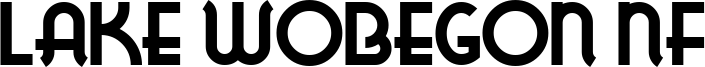 Lake Wobegon NF Font