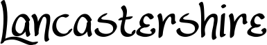Lancastershire Font