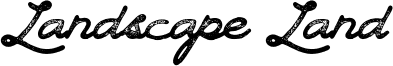 Landscape Land Font