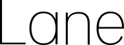 Lane Font