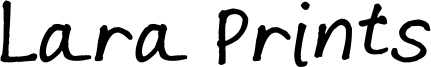 Lara Prints Font