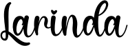 Larinda Font