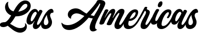 Las Americas Font