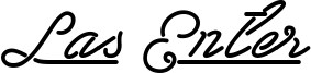Las Enter Font
