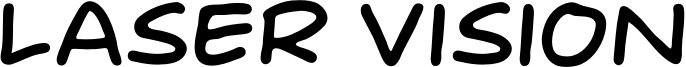 Laser Vision Font