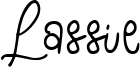 Lassie Font